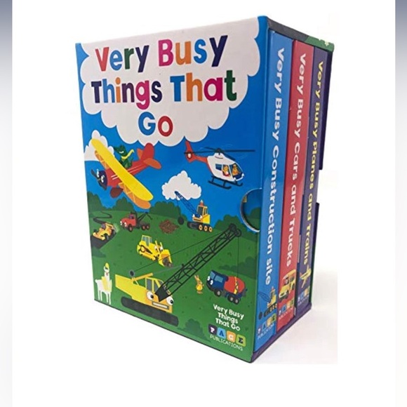Page Publications | Other | Very Busy Things That Go Set Of 3 Early ...